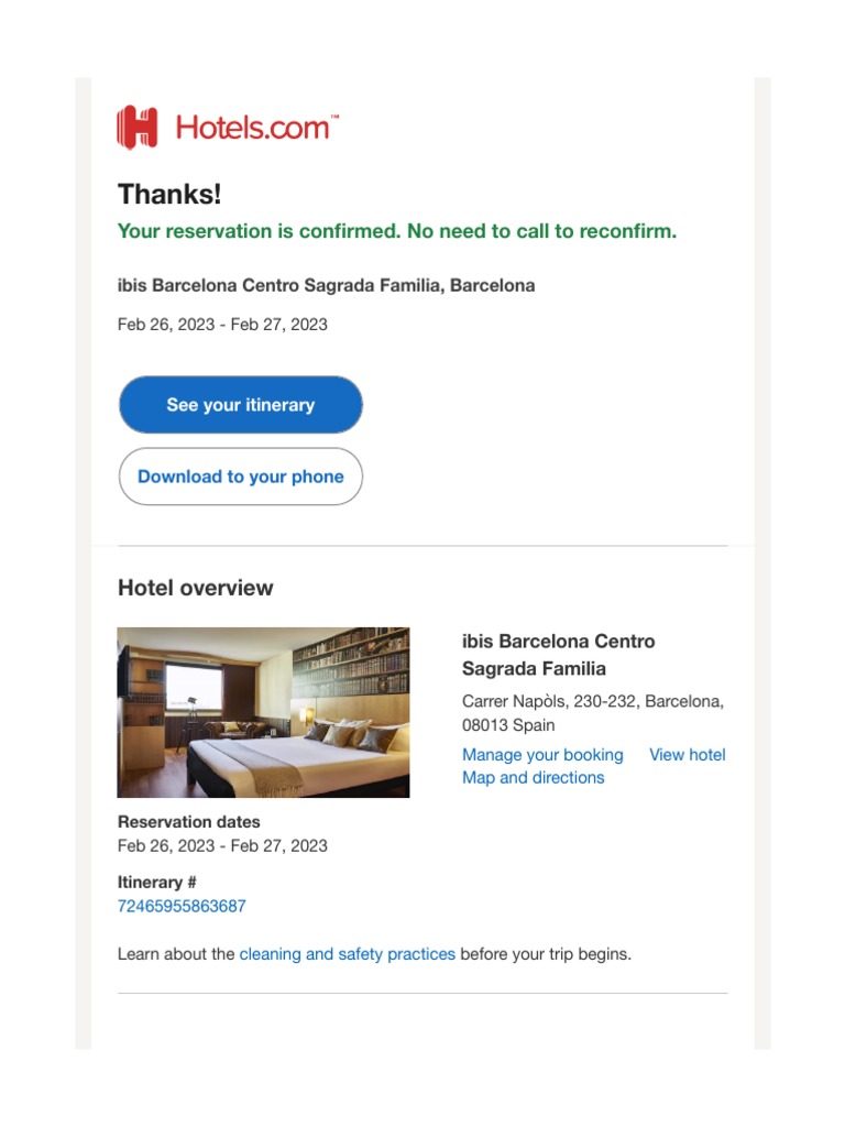 Travel Confirmation - Feb 26 - (Itinerary # 72465955863687) | PDF | Fee ...