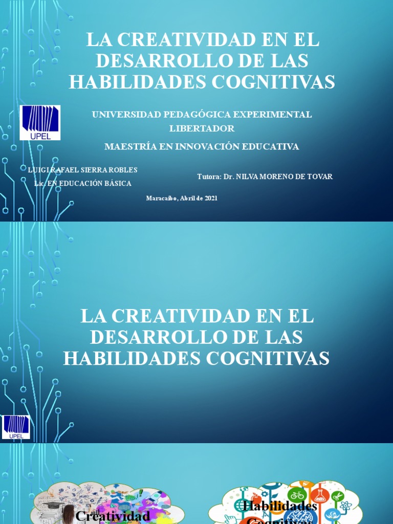La Creatividad en El Desarrollo de Las Habilidades | PDF | Aprendizaje ...