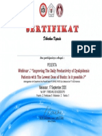 Sertifikat TGL 17 Sept 2020 - Improving The Daily Productivity of Dyslipidemic Patients With The Lowest Dose of Statin - Is It Possible - (2) - Page-0001