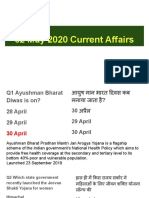 02 May 2020 Current Affairs