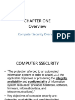 Computer Security Overview