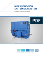 WEG Motores de Induccion Trifasicos Linea Master 50020704 Catalogo Espanol DC