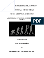Ciencias sociales que estudian al ser humano: antropología, sociología e historia