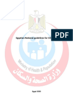 Egyptian National Guidelines Covid-19 PDF