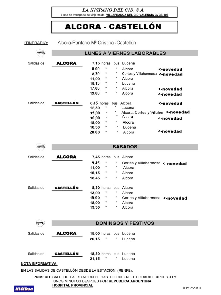Cs Alcora 2018 | PDF