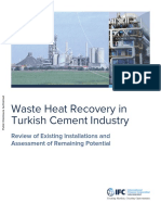 WP TR Waste Heat Recovery in Turkish Cement Industry PUBLIC