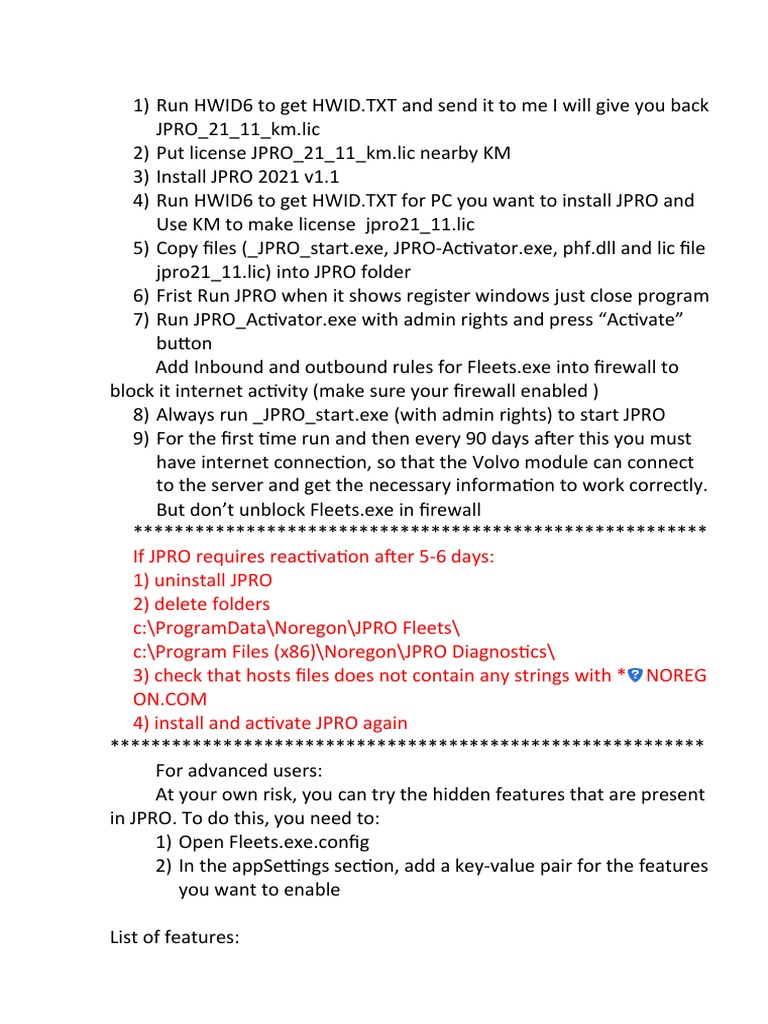 Instructions KM | PDF | Computing | Operating System Technology