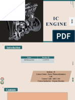 Introduction to the Main Components and Systems of an Internal Combustion Engine