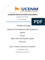 Informe de Investigacion Sobre El Poder de Policia - Karla Maradiaga