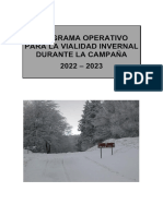 22 - 23 Plan de Vialidad Invernal - 2