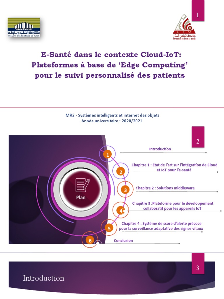 E-Santé : Cloud et IoT pour patients | PDF | Internet des objets ...