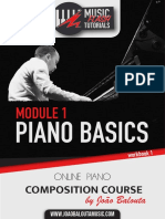 Module 1 - Piano Basics - Lesson1