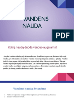 Vandens Nauda