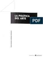 La Política Del Arte. Rubén Darío Yepes