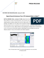 Signal Hound Spike LTE Analysis Mode