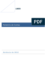 Relatorio - Contas - 2012 - CORGA LOBÃO