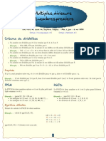 Multiples Diviseurs Et Nombres Premiers