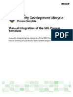 Manual Integration of SDL Process Template