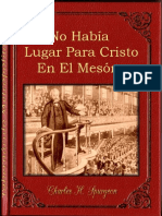 No Habia Lugar para Cristo en El Meson