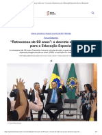 "Retrocesso de 60 Anos" - o Decreto de Bolsonaro para A Educação Especial - Guia Do Estudante