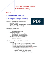 PractiCAD Training Manual (Drafting)