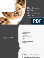 Healthy Cookies Tutorial