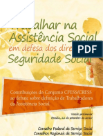 Cartilha-101004214426-Phpapp02trabalhar Na Assistência Social