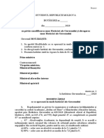 Proiect HG La Proiectul HG de Modificare Si Abrogare