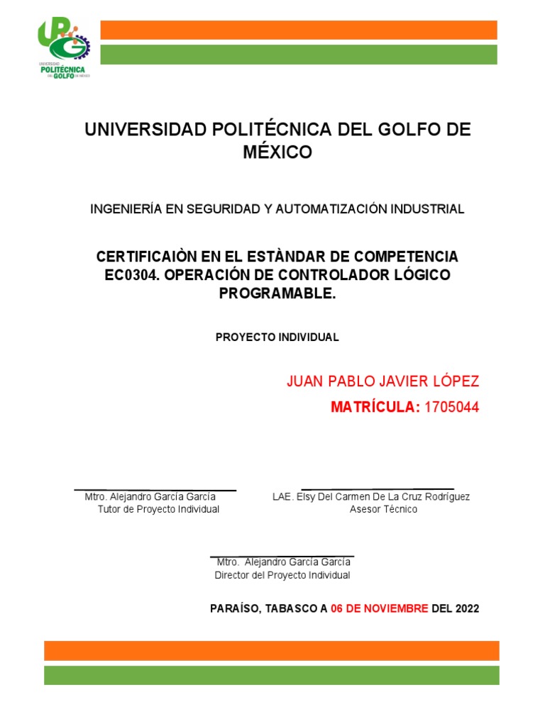 Hoja de Presentaciòn para CERTIFICACIÒN - CONOCER - EC0304 | PDF