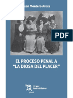 El Proceso Penal A La Diosa Del Placer