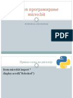 Python Програмирање - Microbit