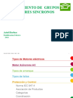 Mantenimiento de Grupos Generadores Sincronos