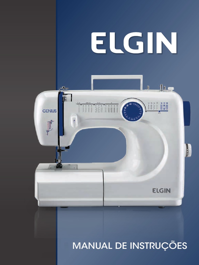 Elgin Genius JX-4000 Sewing Machine | PDF | Costura | Máquina de costura