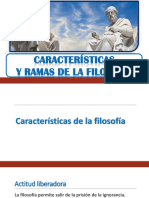 Características y Ramas de La Filosofía