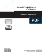 FCAHG-F 4PFR429472-1 Installation Manuals Operation Manuals French