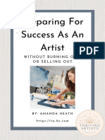 Prepare For Success As An Artist