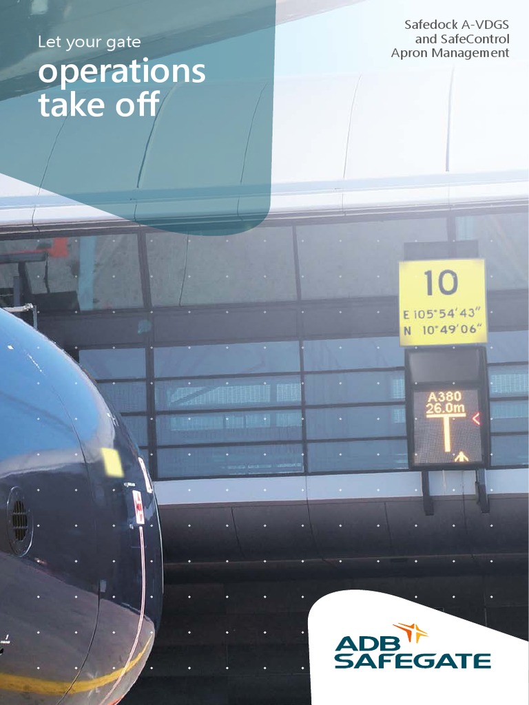 Safedock A-VDGS: Optimizing Gate Operations | PDF | Airport | Light ...