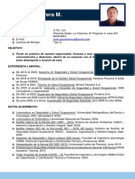 C.V. Jesús Herrera Seguridad y Salud Ocupacional.