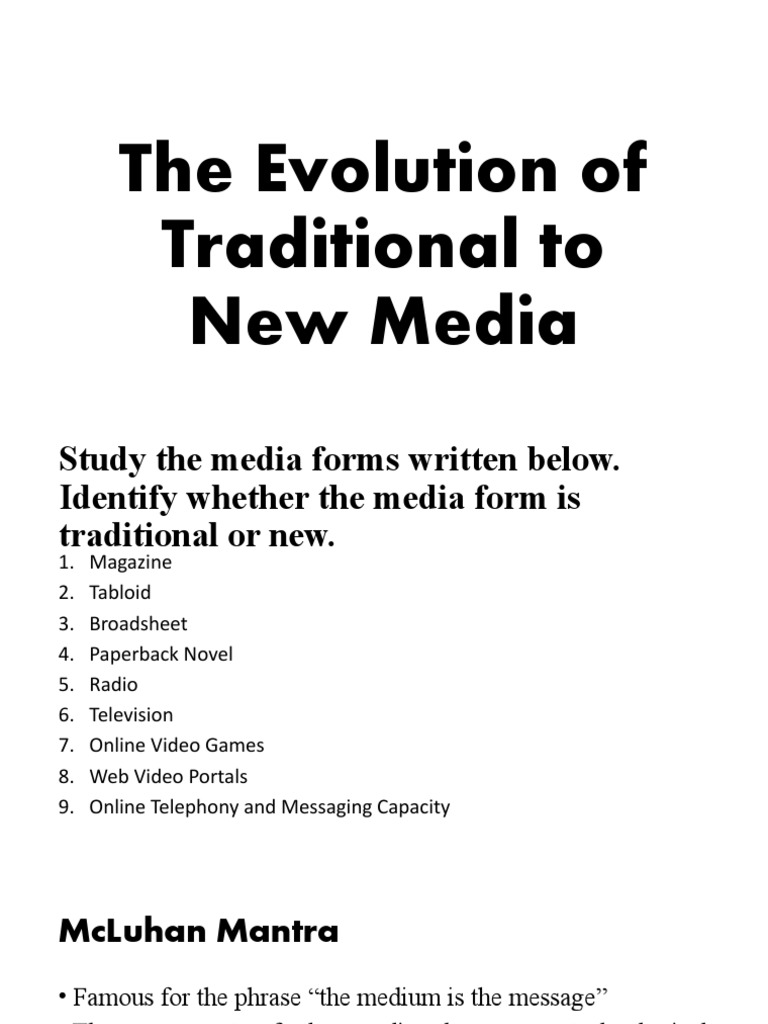 the-evolution-of-traditional-to-new-media-learning-pdf-mass-media