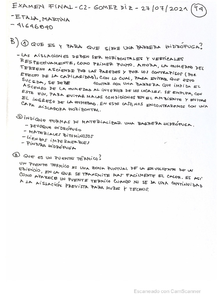 Modelo de Final c2 Gomez Diz Nota 6 | PDF