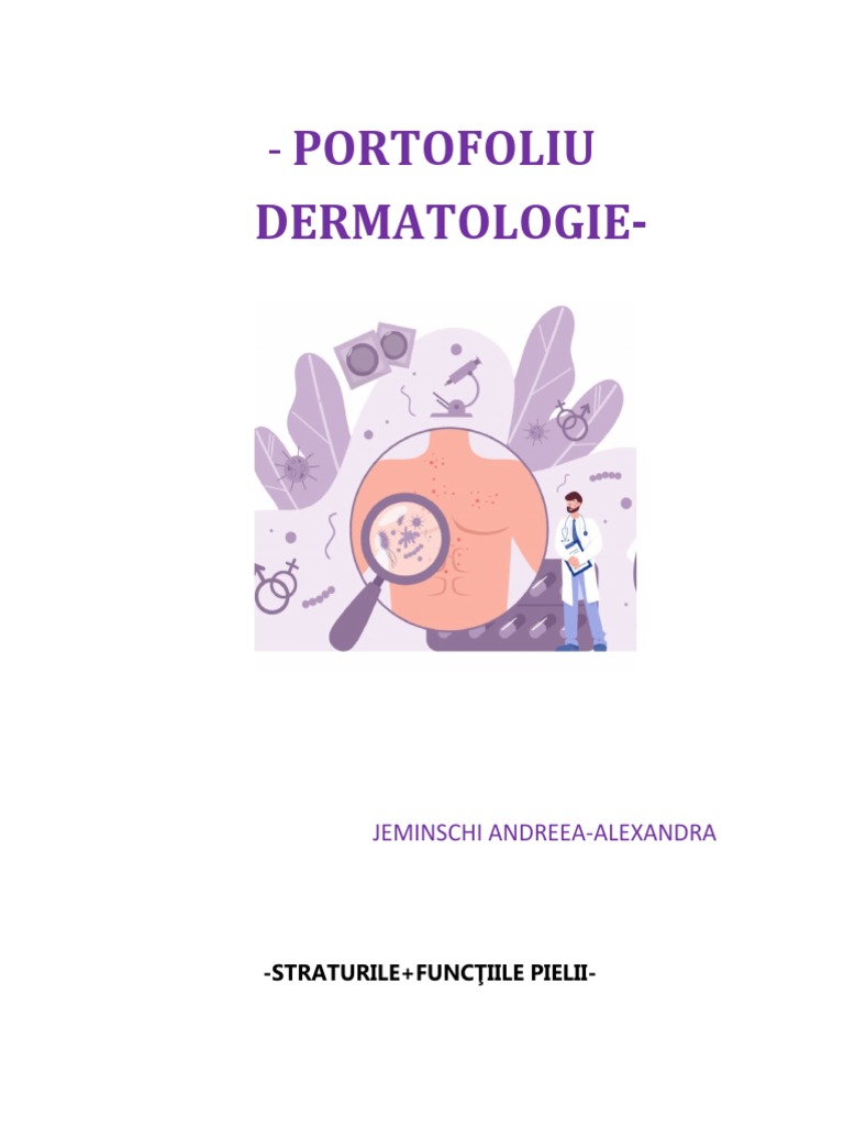PORTOFOLIU Dermato | PDF