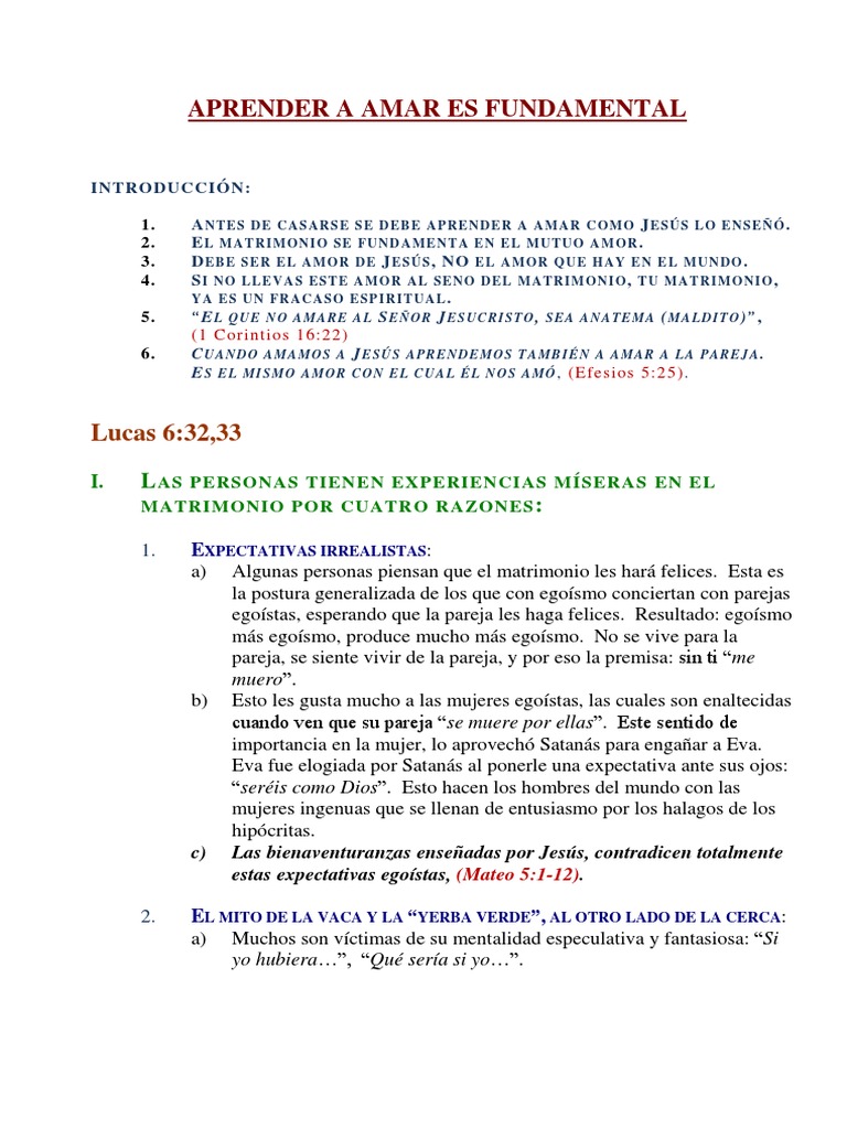 Amor Divino en el Matrimonio | PDF | Amor | Cristo (título)