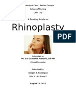 Rhinoplasty Surgery