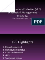 Acute PE