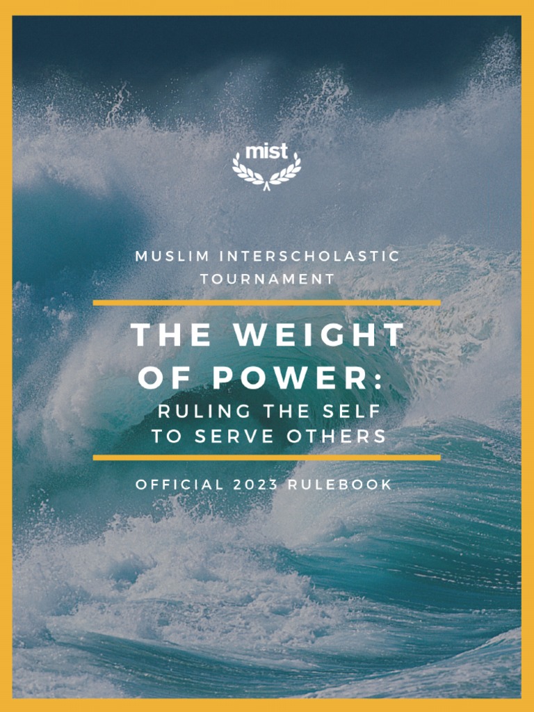 Mist Rulebook 2023 PDF Composition (Visual Arts) Quran