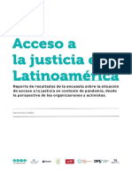 Acceso A La Justicia en Latinoamerica