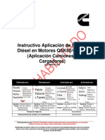 Dcc-Min-Itt-031 - Aplicación de Resurs Diésel en Motores QSK60-QSK78 (Aplicación Camiones y Cargadores)
