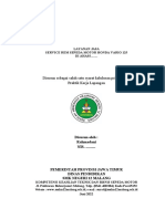 Contoh Cover-Lembar Pengesahan-Daftar Isi Laporan PKL 2022