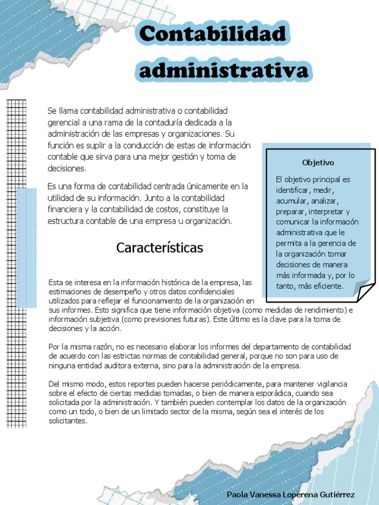 Contabilidad Administrativa Pdf