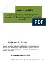 Resolucion 412 Guias Proteccion Especifica